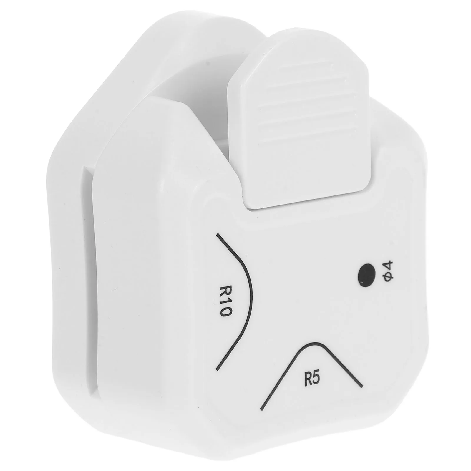 1 قطعة الزاوية متعددة الوظائف مستدير لكمة المحمولة حافة التشذيب أداة النقش الزخرفية للحرف الورقية سكرابوكينغ الأعمال #3