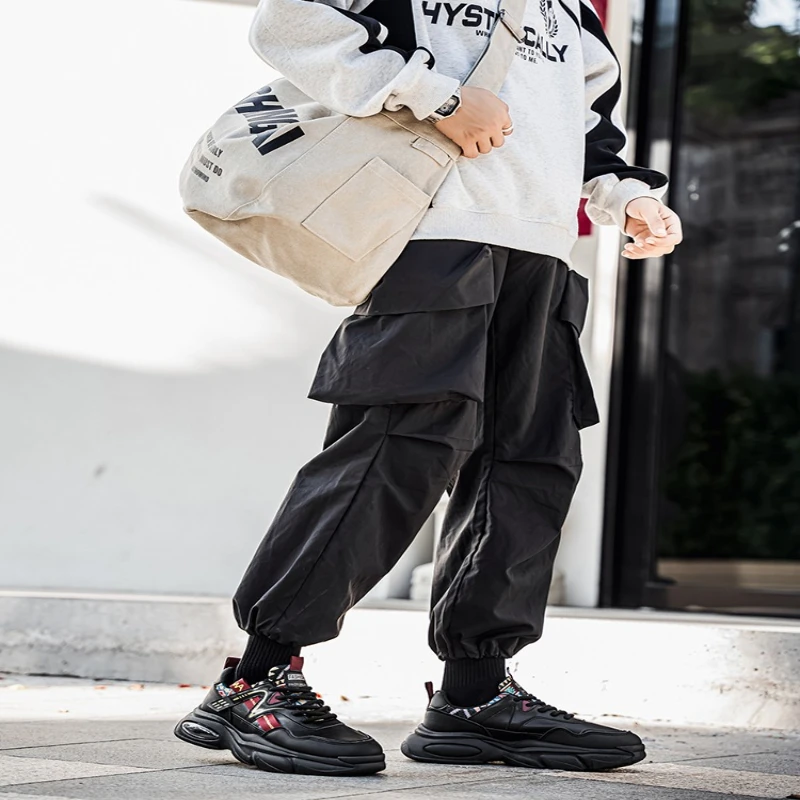 

Four-season Stylish and Versatile Men's Thick-soled Height-increasing Lace-up Flat Low-top Large-sized Casual Sports Shoes