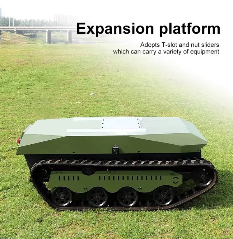 Off road 700kg payload tracked robot unmanned vehicle chassis platform ugv platform
