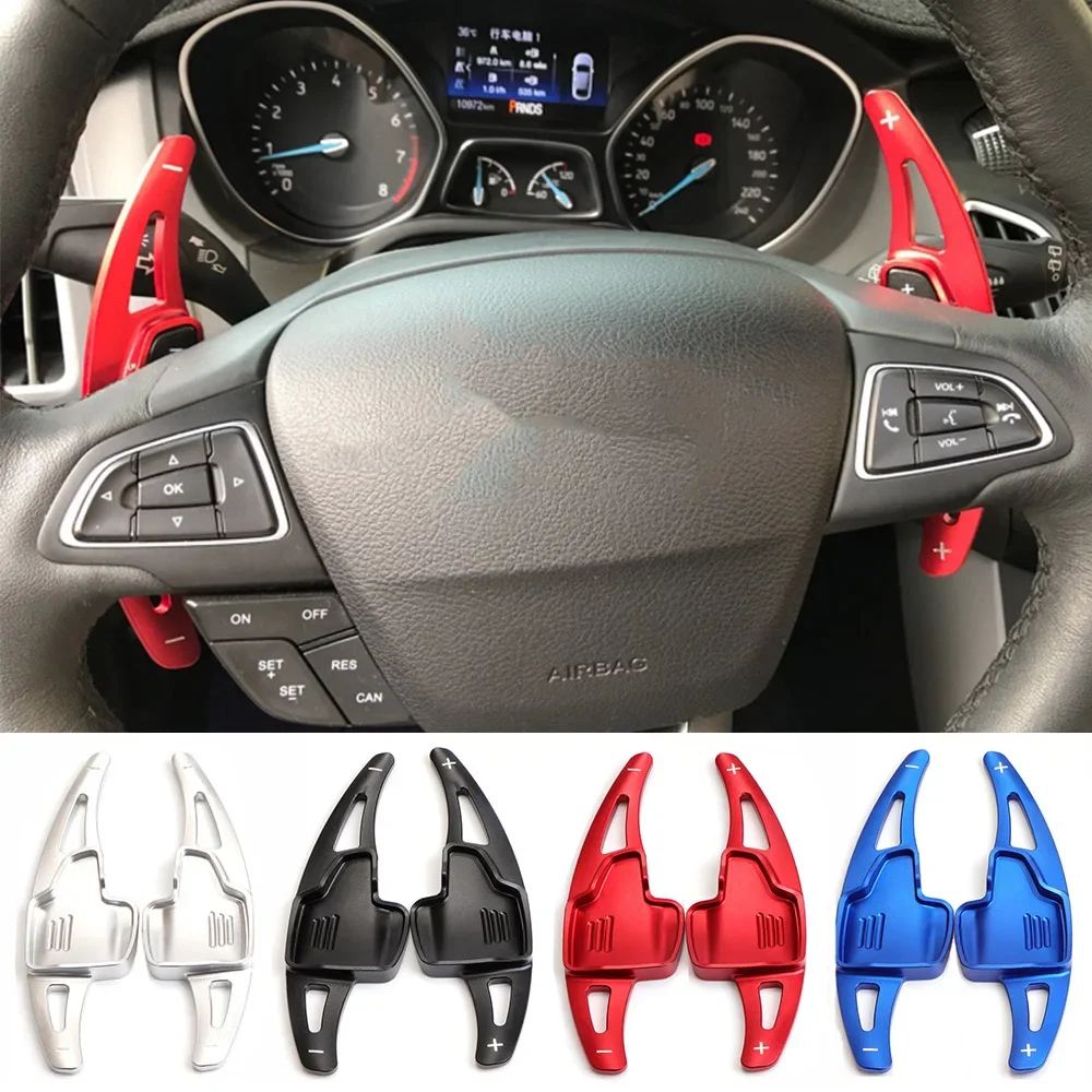 

For Ford Puma Focus 4 ST ST-Line Wagon EcoSport Bronco Sport Escape Fiesta Car Steering Wheel Paddle Shifter Extend DSG Stickers