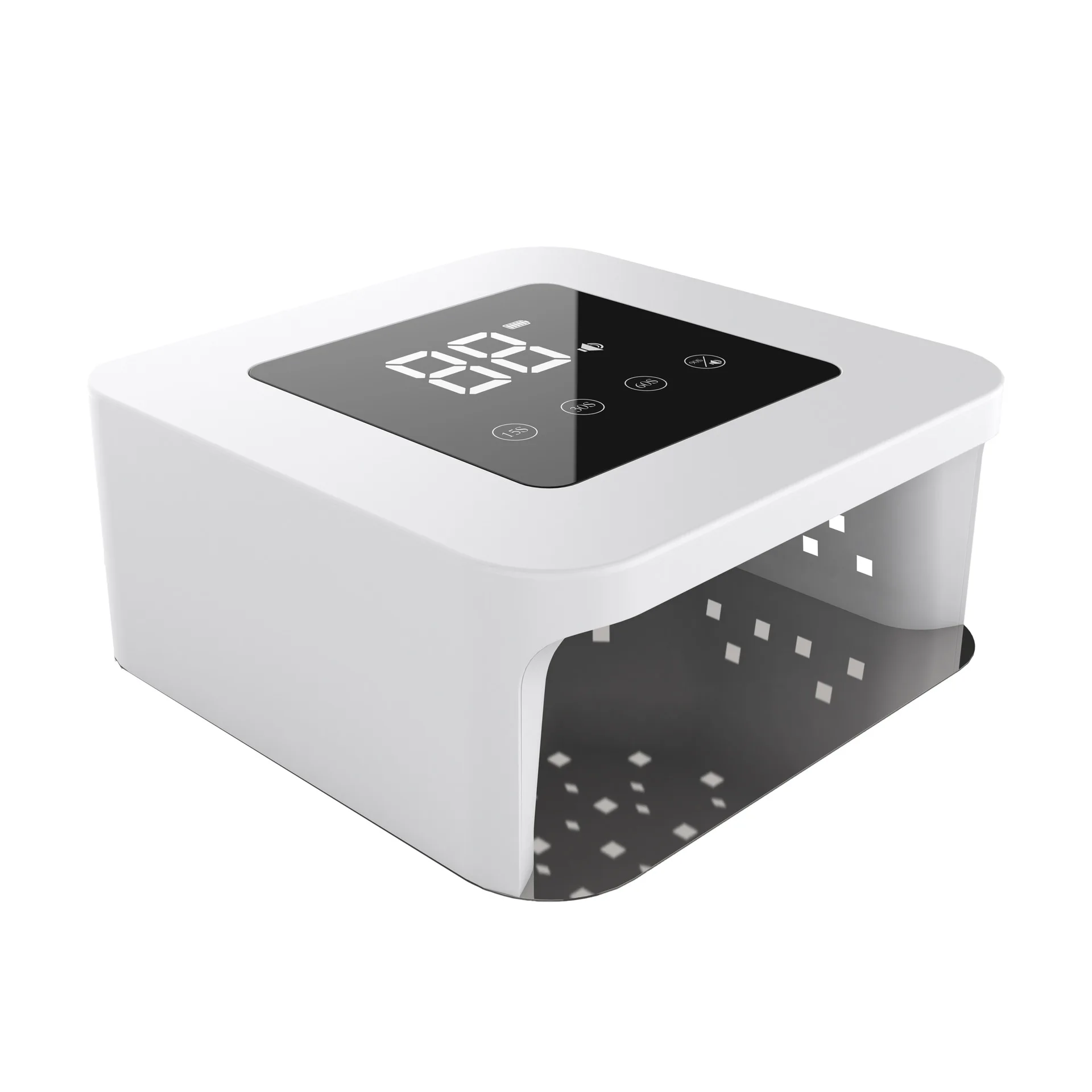 مصباح أظافر H15 جديد، آلة علاج الأظافر الكهربائية، تجفيف سريع LED، صالون أظافر يدوي غير أسود، خاص لصالونات الأظافر