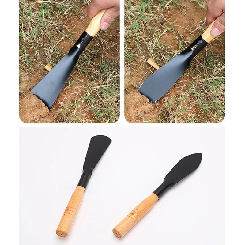 Multifunctional Garden Tool Shovel Dig Wild Vegetables Drive Sea Plant Flowers Shovel Soil Thickening Iron Hoe Weeding Shovel