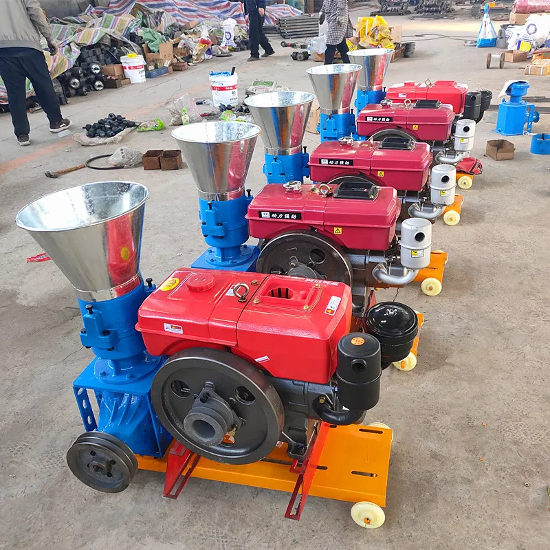 220V Feed Pellet Making Machine Maize Soybean Cereal Home Retail Farm Plant Use New Motor Included
