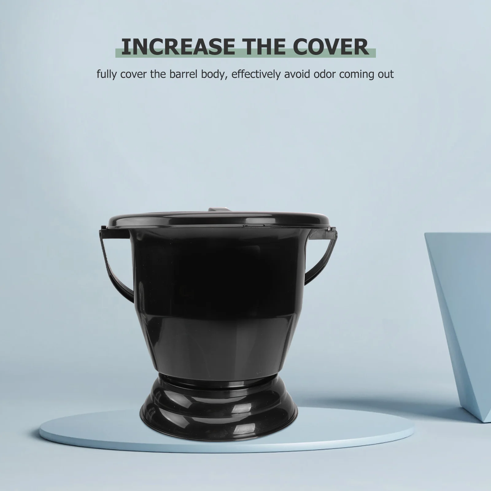 

Thickened Urinal H Chamber Thickened Spittoon Pot held Adult Urine Plastic Spittoon Portable Toilet Non Slip Base