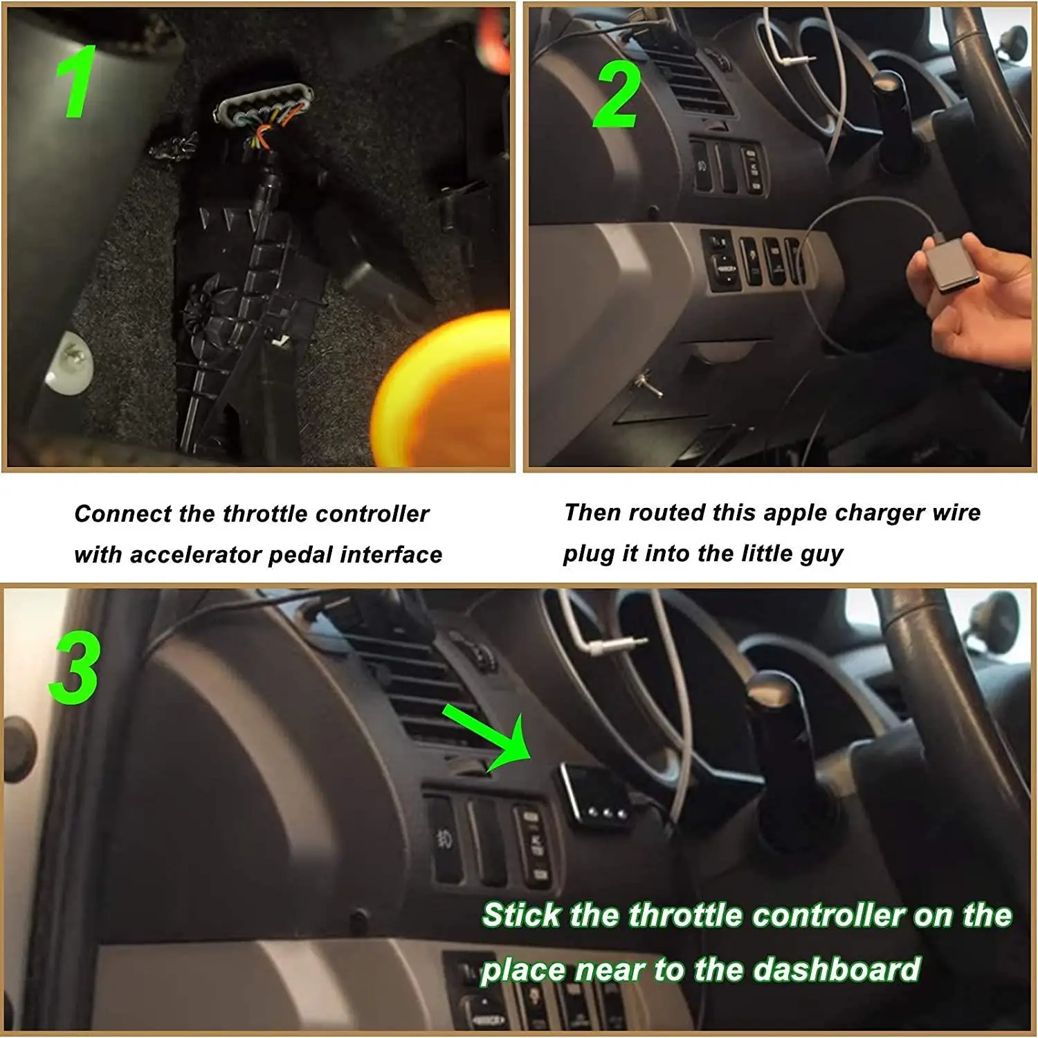 9 Drive 9-Mode Throttle Controller Pedal Accelerator Compatible with FORD F150/250/350/450/F550 2011+，MUSTANG 2011+，RANGER 2012+