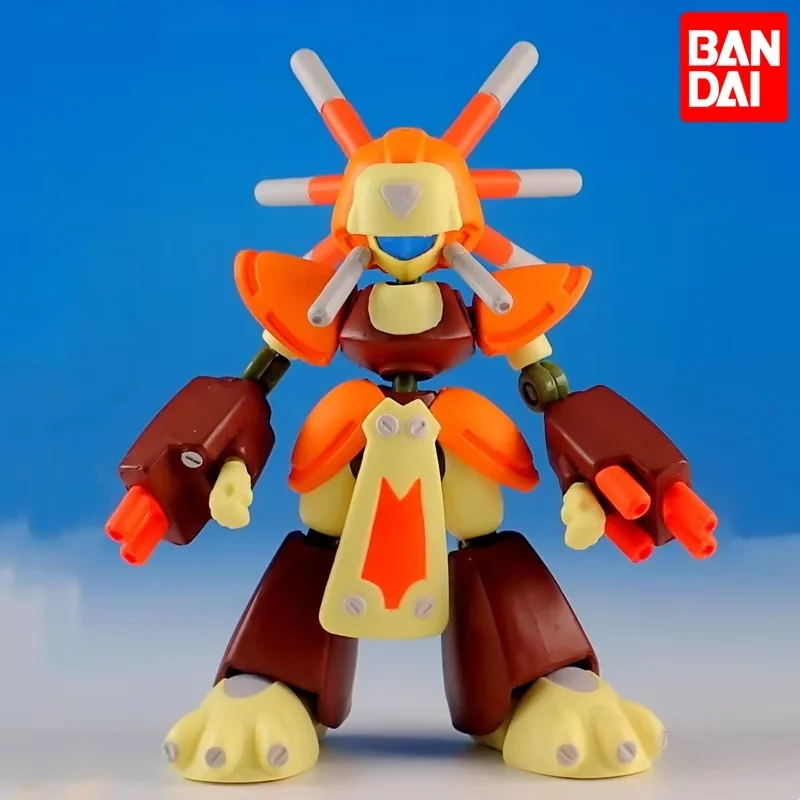 Bandai śliczna figurka Gashapon zabawki seria Medarot super ruchoma zmontowany Model z pcv ozdoba na biurko zabawki prezent dla dzieci