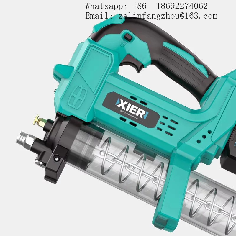 600CC 10000PSI Lithium Battery Brushless Steel Electric Grease Gun Industrial Lubrication Tool for Heavy Equipment Care