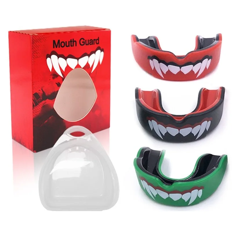 Personalized Boxing Mouth Teeth Protector for Free Fight Sanda Taekwondo Mouthguard MMA Protective Gear