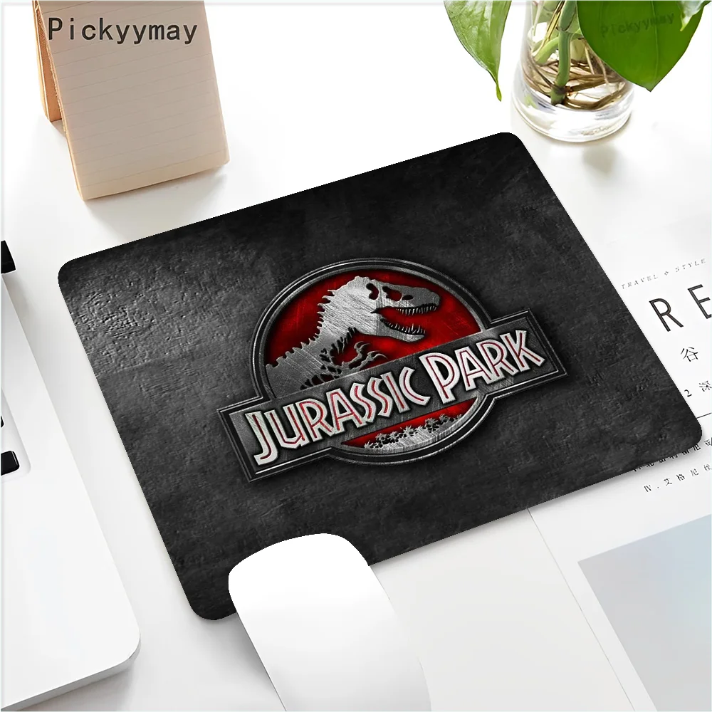 World Jurassic Park Dinosaur Anti-Slip Desktop Desk Mat Kawaii Gaming Accessories Students Writing Pad for PC Desk Pad