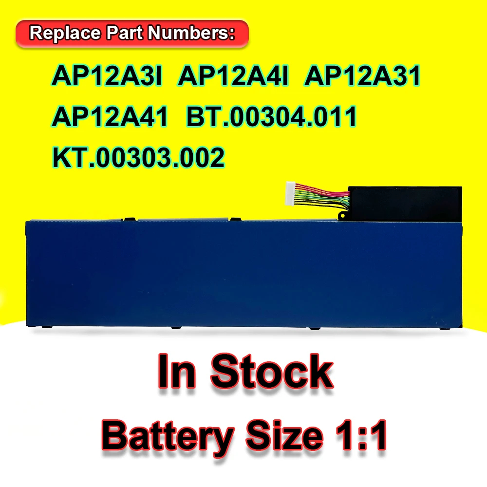 AP12A3i New Laptop Battery For ACER Aspire Timeline Ultra M3 M5 M3-581TG M3-481TG M5-481TG M5-581TGAP12A3i AP12A4i 11.1V 54Wh