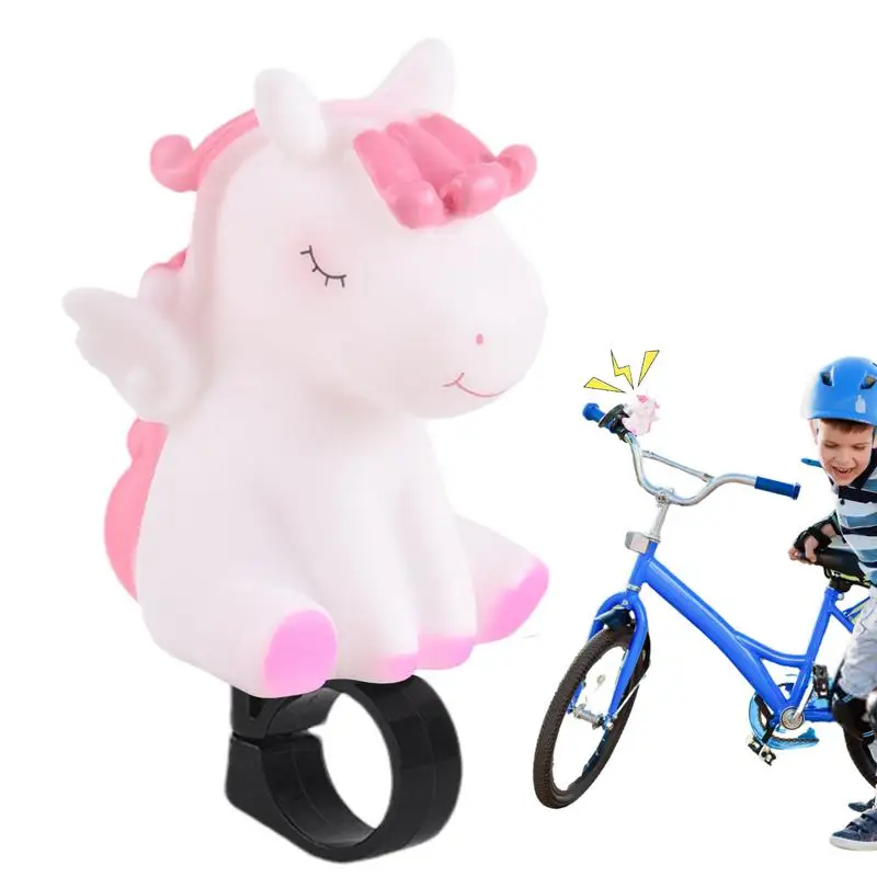 Cute Cartoon Animal Cycling Horn Cycling Bell Motorcycle Handlebar Bells Super Loud Air Horn Soft Squeeze Horns for Kids Bikes