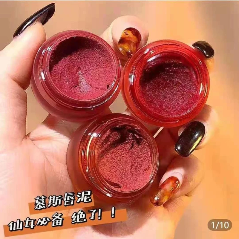 NOVO Velvet Mist Lip Mud Matte Not Easy to Fade Lip Gloss Waterproof Long Lasting Non-stick Cup Lip Glaze Korea Makeup Cosmetics