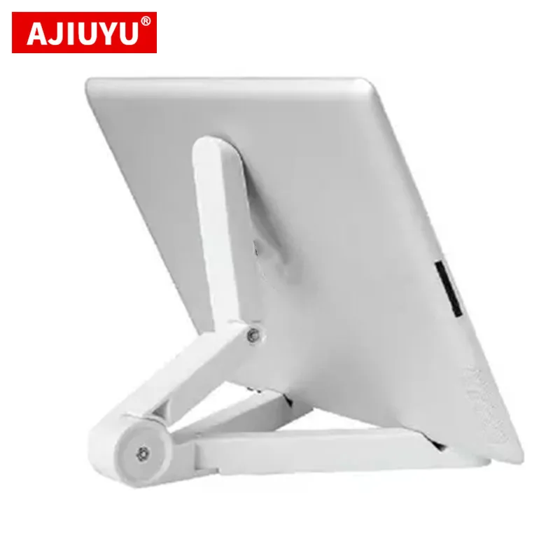 Ajiuyu Universal faltbare Telefon Tablet-Halter verstellbare Halterung Desktop-Ständer Stativ Unterstützung für iPhone 13 Pro Max iPad Pro Air
