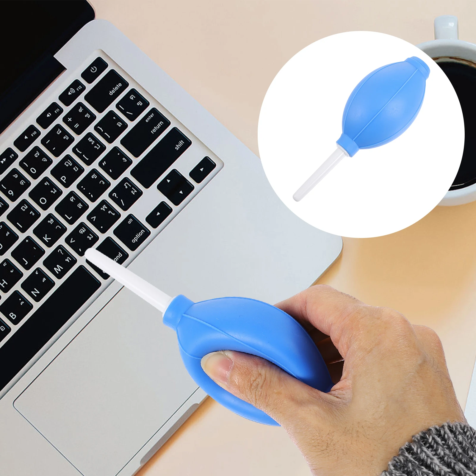 

5pcs Cleaning Tools Dust Cleaner Electronic Air Duster Camera Blower Portable Lens Silicone Material Powerful Airflow Ergonomic