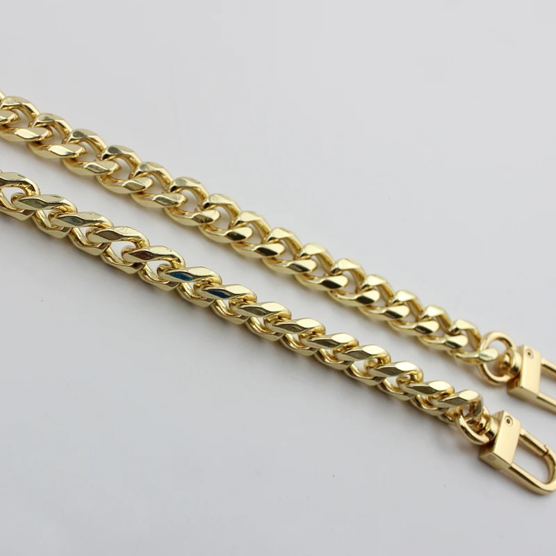 1 piece,8mm wide 110-130cm High Thick Chain metal strap has hook for repair bag handbag chain removable long chain replace