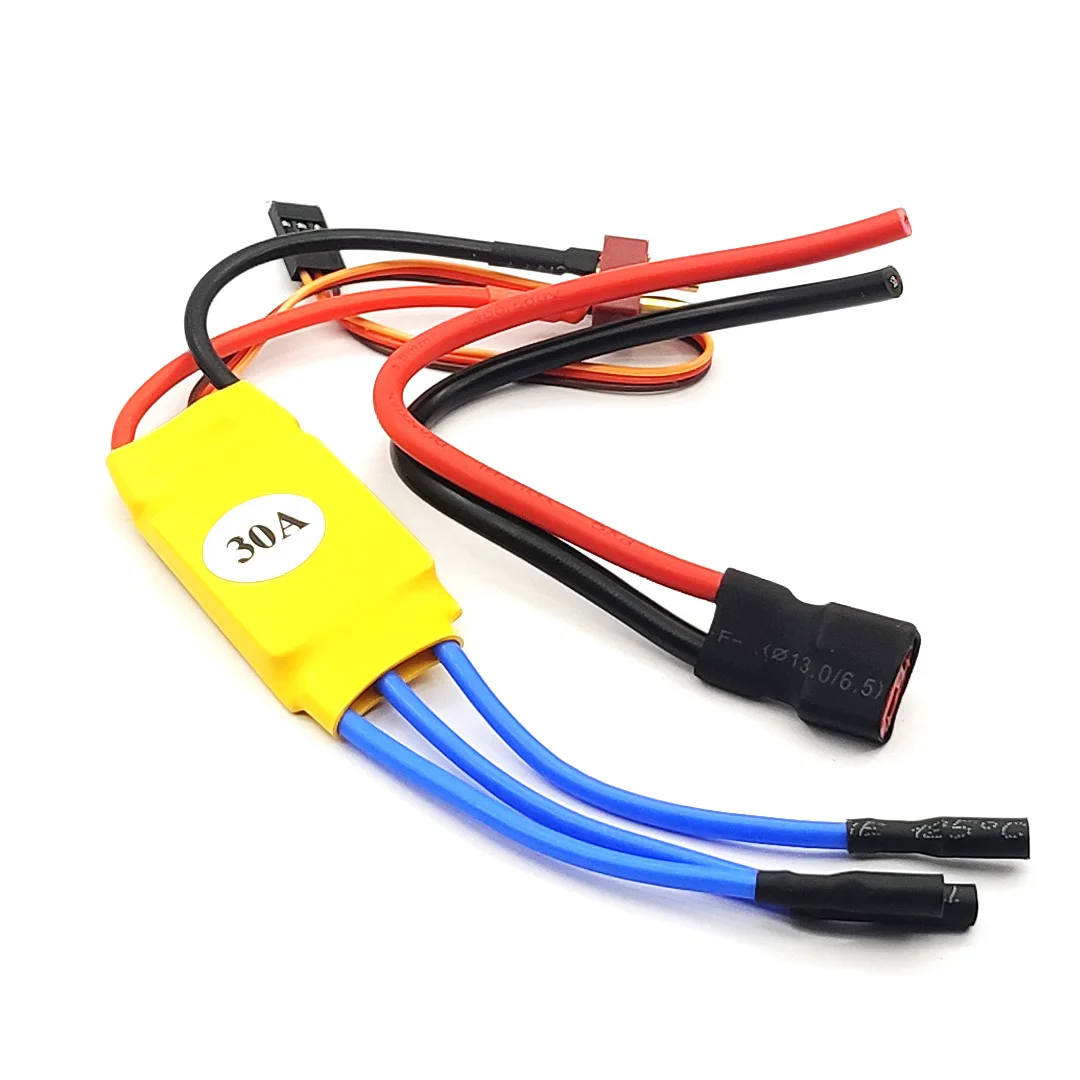 XXD 30A/40A ESC Brushless Speed Controller High-Power Motor Speed Controller Three Phase Brushless PWM DC Speed Controller 12V