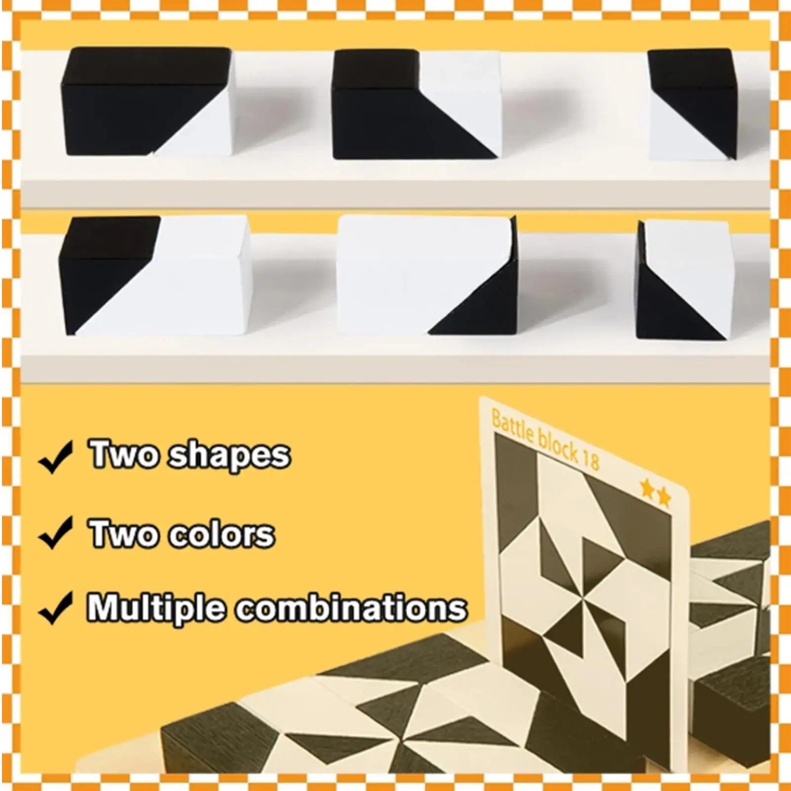 كتلة لغز الخشب دعابة الدماغ لعبة دعابة الدماغ الألغاز للمنزل السفر المدرسة حفلة الفصول الدراسية للأطفال المراهقين غرفة اللعب المنزلية