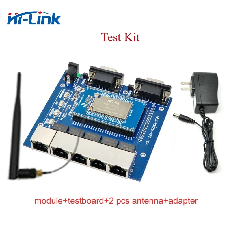 HLK-7628N MT7628 OpenWrt WiFi Wireless Router Module Linux Test Board for Gateway 4G LTE with 128M 32M 7628NE Smart Home CEFCC