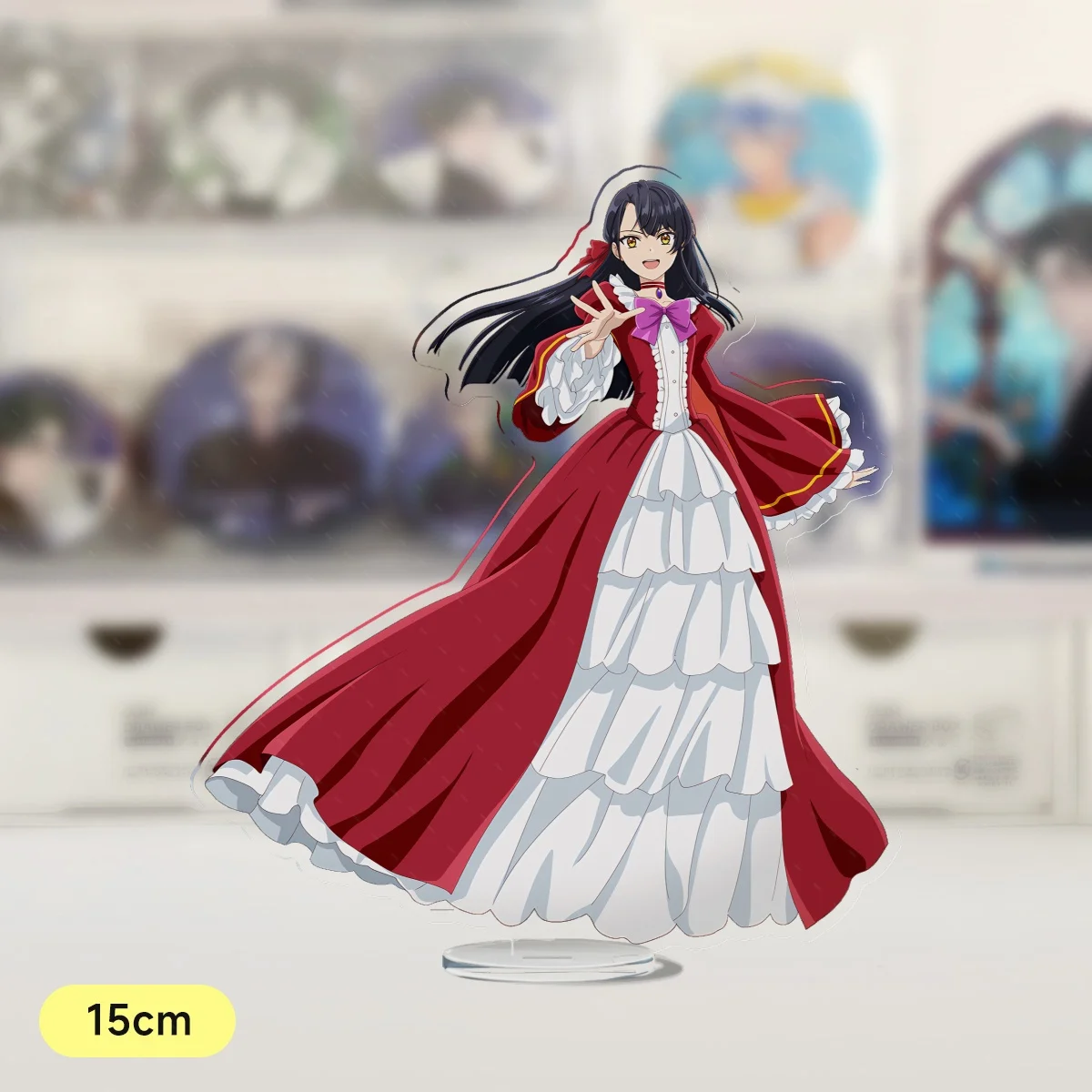 Anime Rekishi ni Nokoru Akujo ni Naru zo Acrylic Stand Model Plate Collection I’ll Become a Villainess Who Goes Down in History