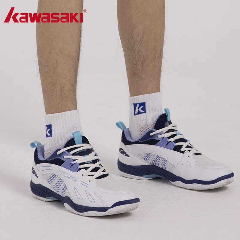 Kawasaki 2024 New Sports Socks Breathable Sweat-wicking Socks For Tennis Golf Wear or other Sports B6339