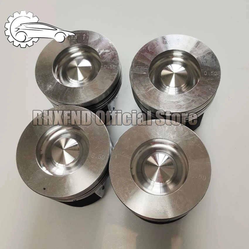

V3800 Direct Injection E2B/E3B/E3BG Piston 1J550-21110 1J550-21112 Ring 1J500-21050 For Kubota Tractor M85D M105D M100X SMZ76
