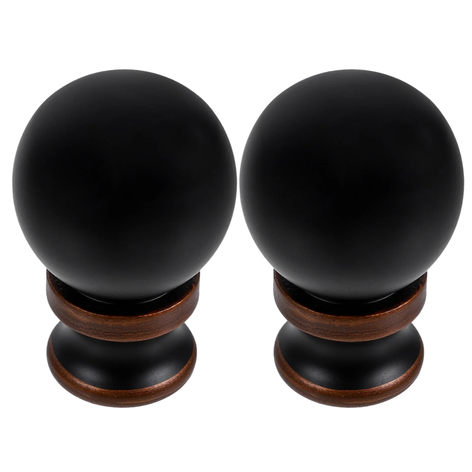 

2pcs Vintage Finial Cap Decorative Lampshade Finial Metal Finials Table Lamp Parts Home Lamp Finials Knob Aluminum Alloy