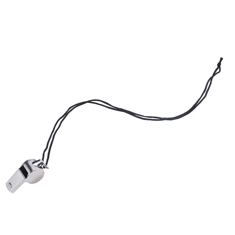 

Stainless Steel Metal Whistle Football Basketball Sports Referee Training Whistle Command Outdoor Survival Whistles