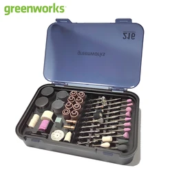 Greenworks Mini Grinder Accessories Set 216pcs for 80W High Power Lithium Electric Grinder with Lighting Intelligent HD Display