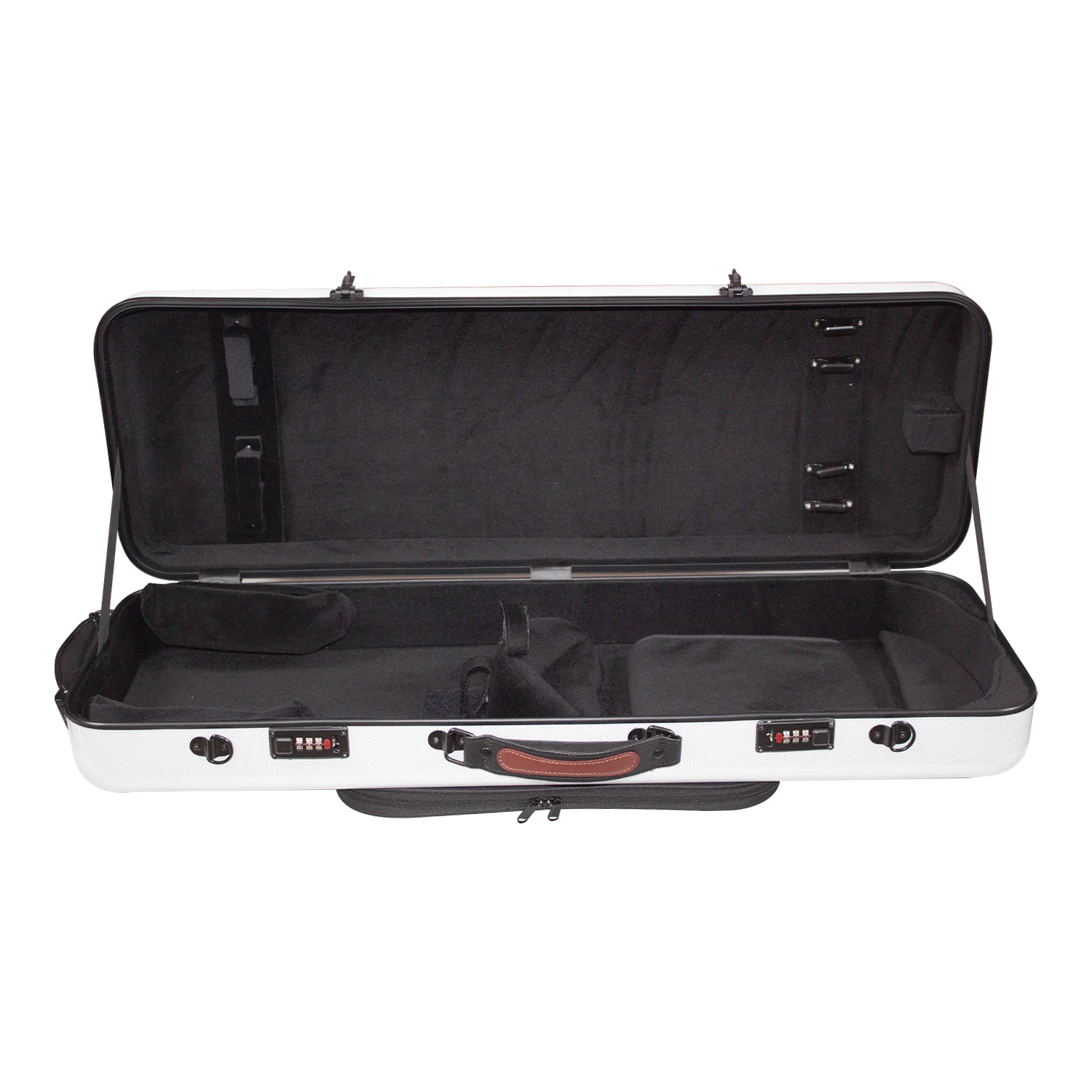 

Hooqu Adjustable 16 Inch Viola Case Carbon Fiber Viola Case Composite Material Suitable For 15-17 Inches