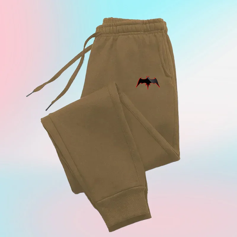 Pantalones informales para hombre, pantalones de chándal de lana para otoño e invierno, pantalones de chándal para exteriores para mujer, pantalones para correr, pantalones transpirables para gimnasio y Fitness