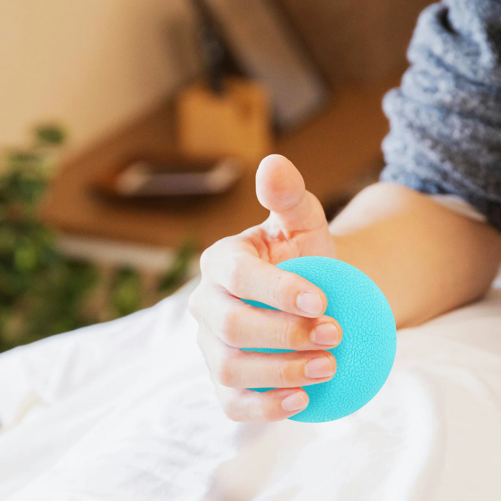 اليوغا اللفافة Tpe كرة تدليك الأنسجة العميقة للأقدام الظهر الساقين العضلات الاسترخاء اللياقة البدنية العلاج أداة التهاب اللفافة الأخمصية #5