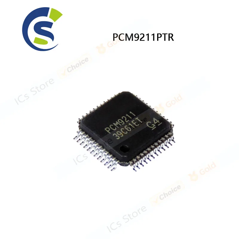 2PCS 5PCS New and Original PCM9211  QFP-48 Chipset PCM9211PTR