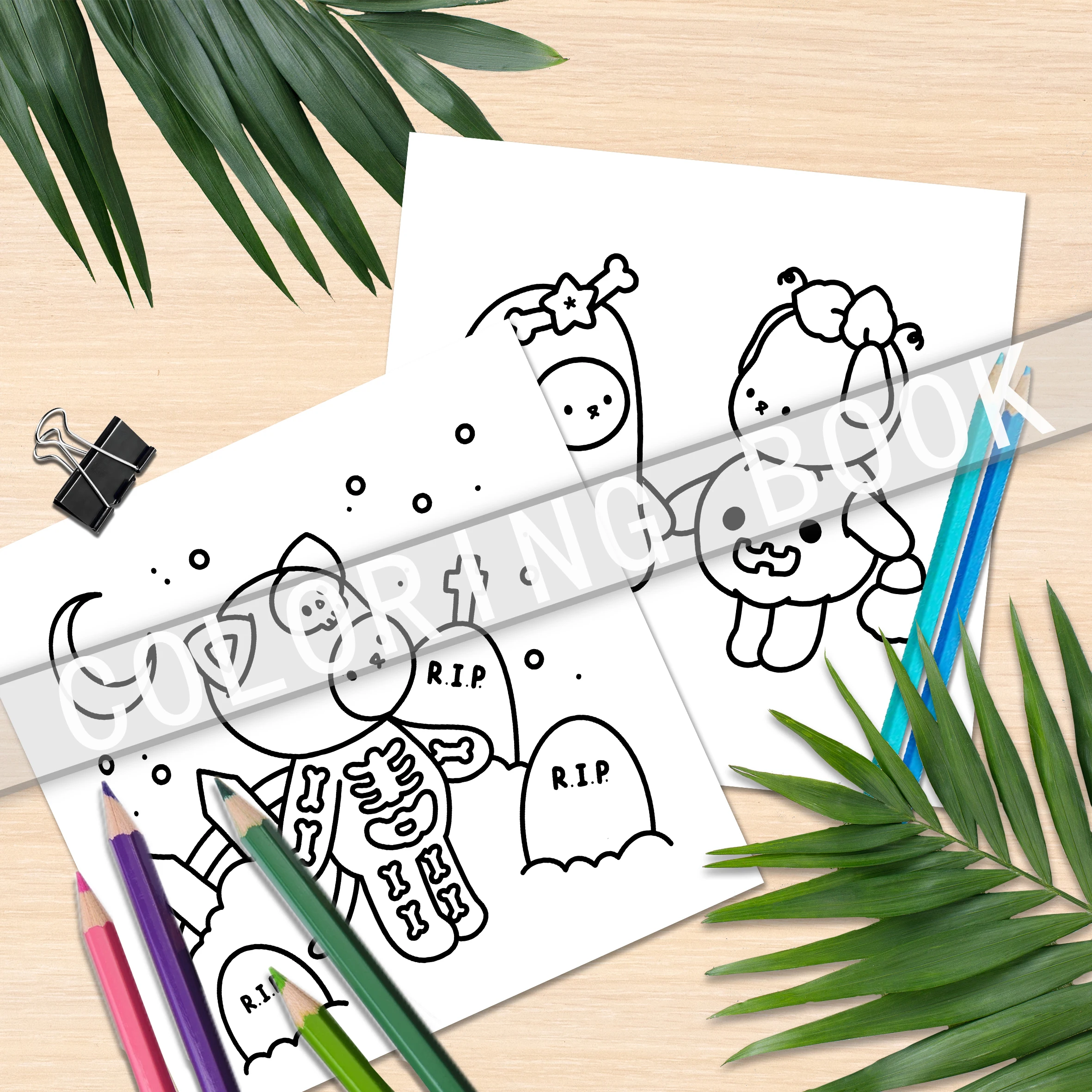 Student Drawing Simple Yet Dreamy Teenage Adult Picture Book, 24 Pages, 7.8 Inches In Size