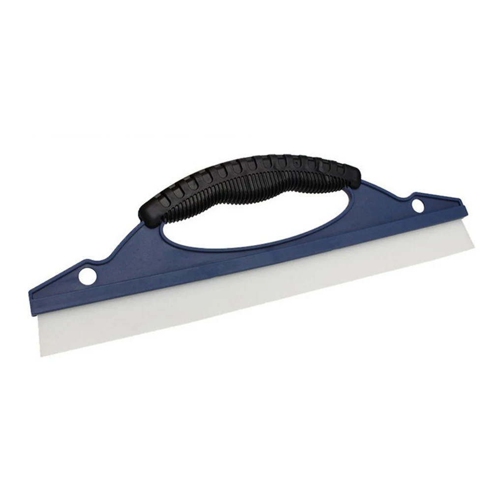 

Glass Wiper Window Squeegee Cleaner Tool Multifunctional Soft Blade Curved Handle Scratch Glass Marble Tiles