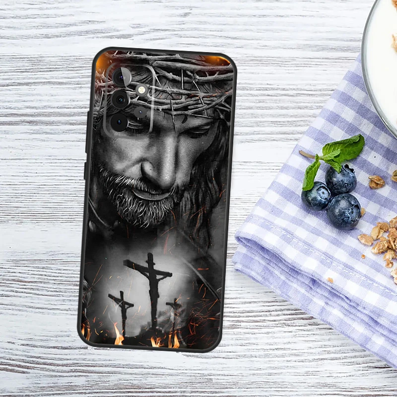 Virgin Mary And Jesus Case For Samsung Galaxy A53 A33 A13 A12 A32 A52 A14 A34 A54 A15 A25 A35 A55 A51 A71 Cover