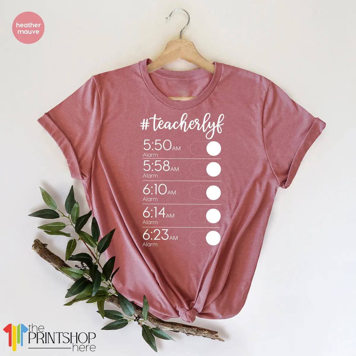 Camiseta Curta Feminina Estampada com Muitos Despertadores, Camisa Feminina, Camiseta Casual para Meninas, Verão, Novo, Vogue, Migrama, Amante Trabalhador, Engraçado, Moda ao Ar Livre, 2022