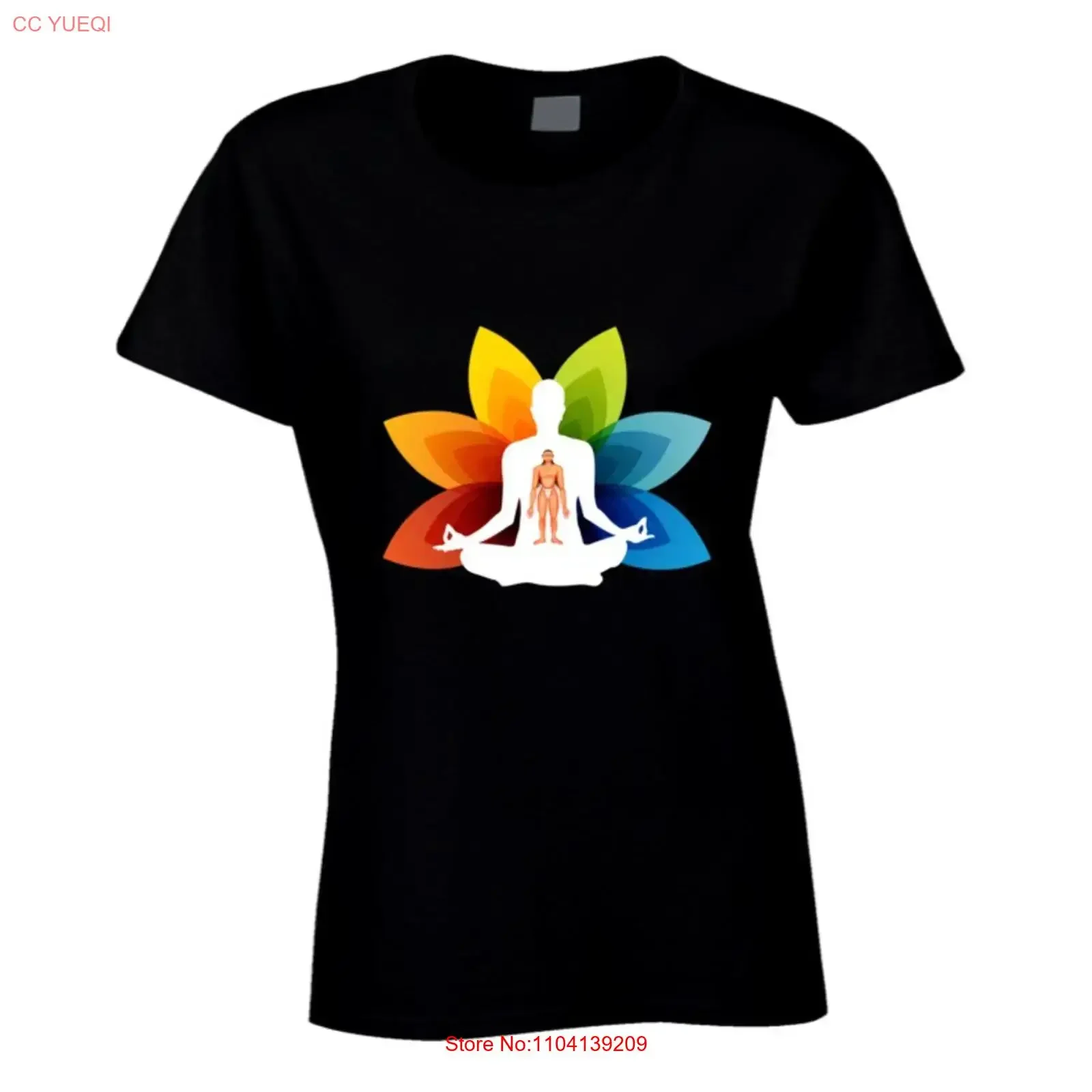 Camiseta para mujer Atma Malik Dhyanpeeth, estilo vintage, lavada, versátil, con gráfico, elástica, para uso diario, elegante y casual