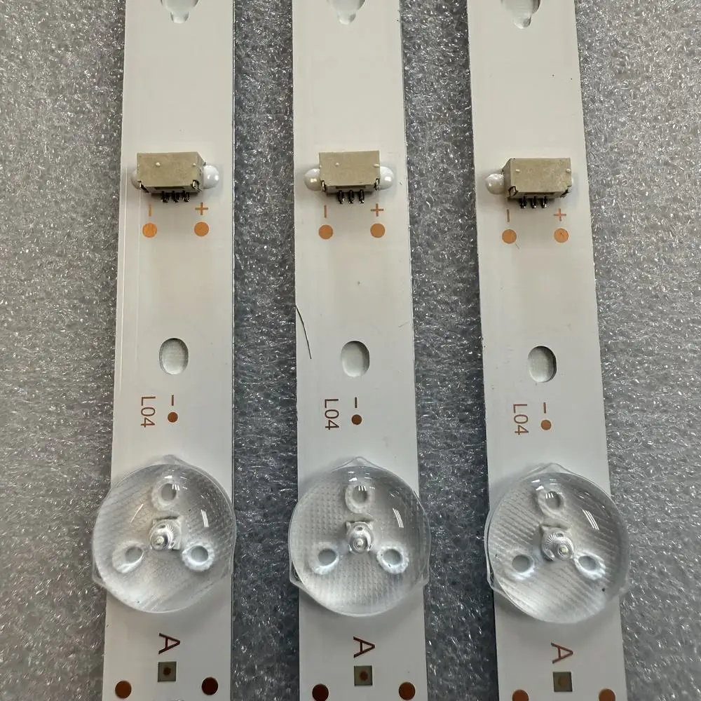 3 قطعة/المجموعة LED شريط إضاءة خلفي لشاومي L43M5-AN L43M5-AX LVF430LGDX LC430DUY SHA1 #2