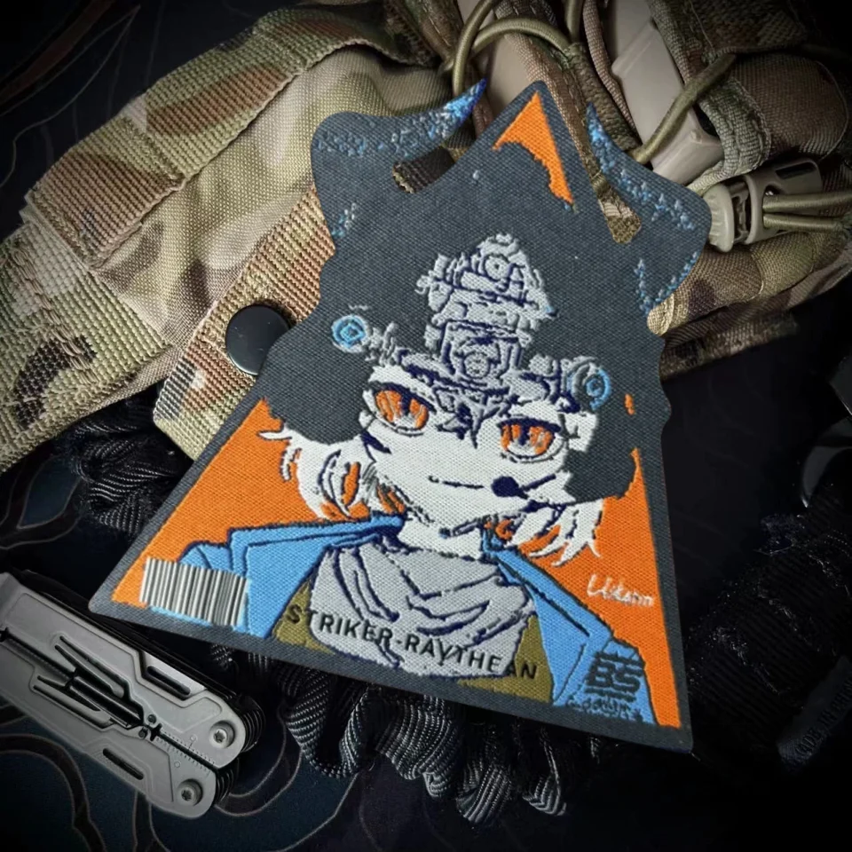 

Anime Tactical Patch Tomorrow's Printed Hook&Loop Patches Gear Armband Military Morale Badge Backpack Clothes Stickers