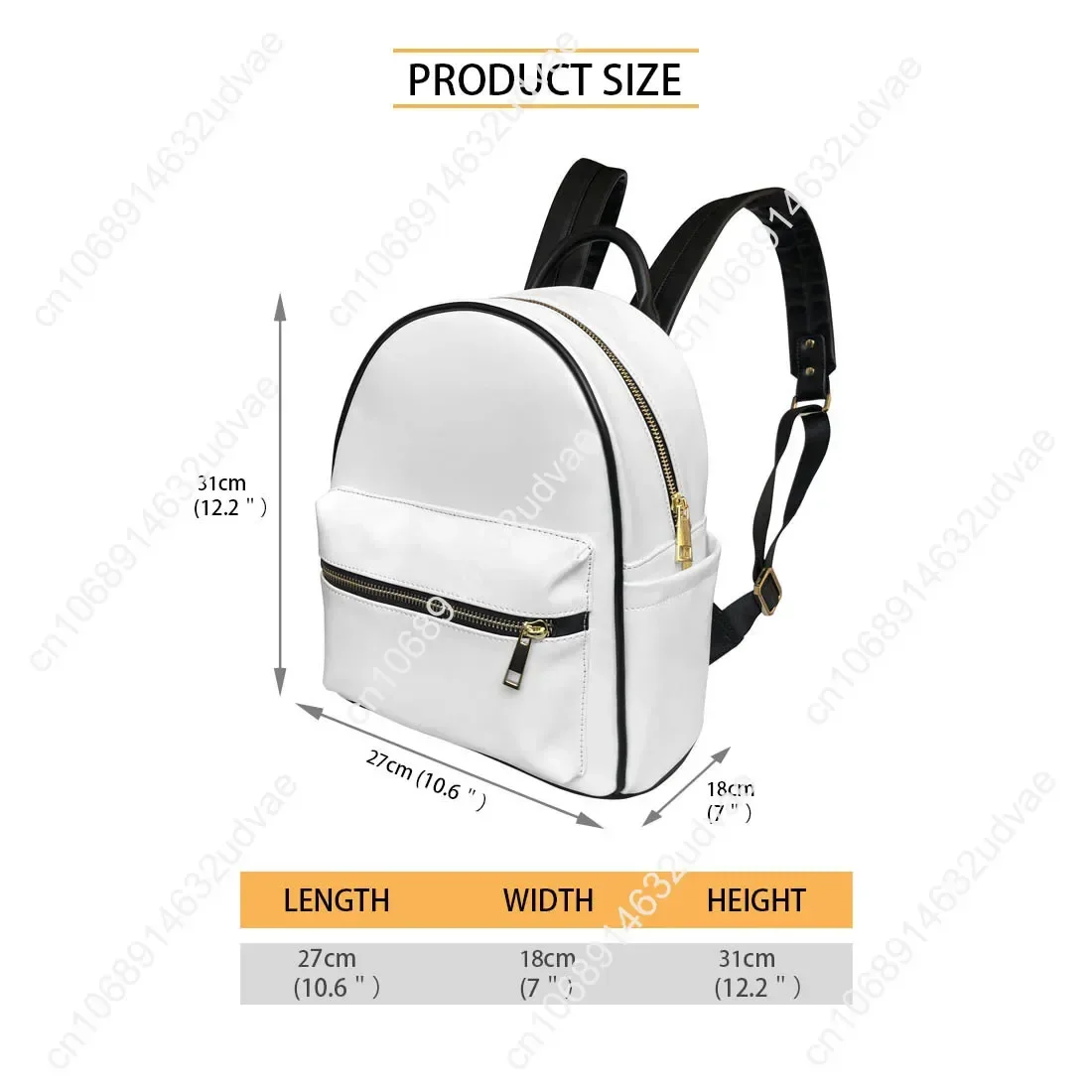 Pink Backpack Womens Men Knapsack Personalized Text Image Double Shoulder Bag Business Travel Bookbag Rucksack Gift Daypack
