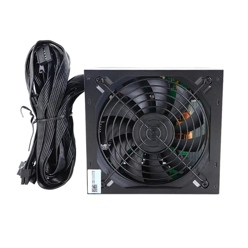 Ruhige 550 -W -Gaming -PC -Stromversorgungsrate 550W Stromversorgung mit energiesparenden Hydrauliklagerlüfter und PFC