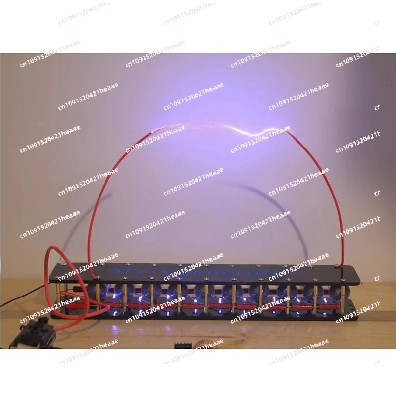 مناسبة لـ، مجموعة relamospago para placa controladora Flyback/bobina encendidoGenerador Marx 10 etapas، generador pulsos #2