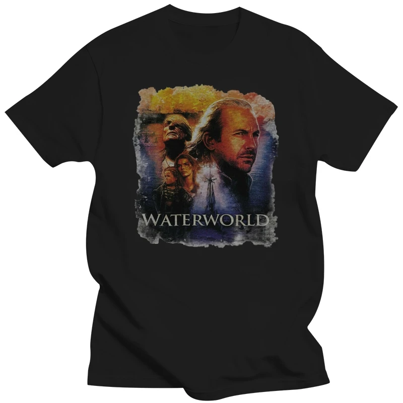 fashion mens t-shirt Waterworld Movie T-Shirt Xs-3Xl Unisex  Cult Sci-Fi Mutated Mariner graphic t shirts