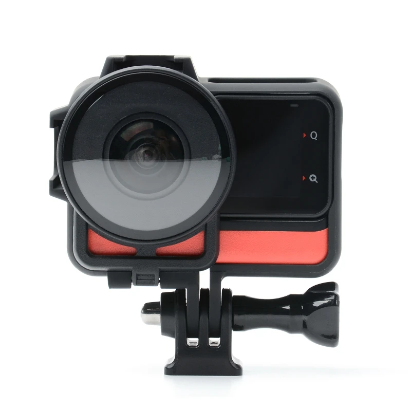 เลนส์ป้องกัน + วงเล็บป้องกันป้องกันหมวกสำหรับ Insta 360 One ฿อุปกรณ์เสริม