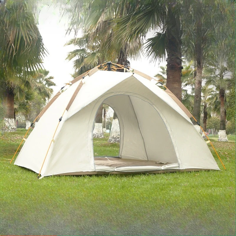 

Automatic Pop Up Portable Camping Tent Beach Quick Open Waterproof Windproof Thickened Rainproof Family 2 3 Person Park Backyard