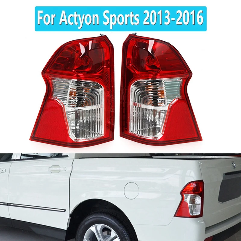 

1Pair Car Rear Tail Lamp Assy Turn Signal 8360132500 836023-2500 For Ssangyong Actyon Sports 2012-2014 Brake Stop Light