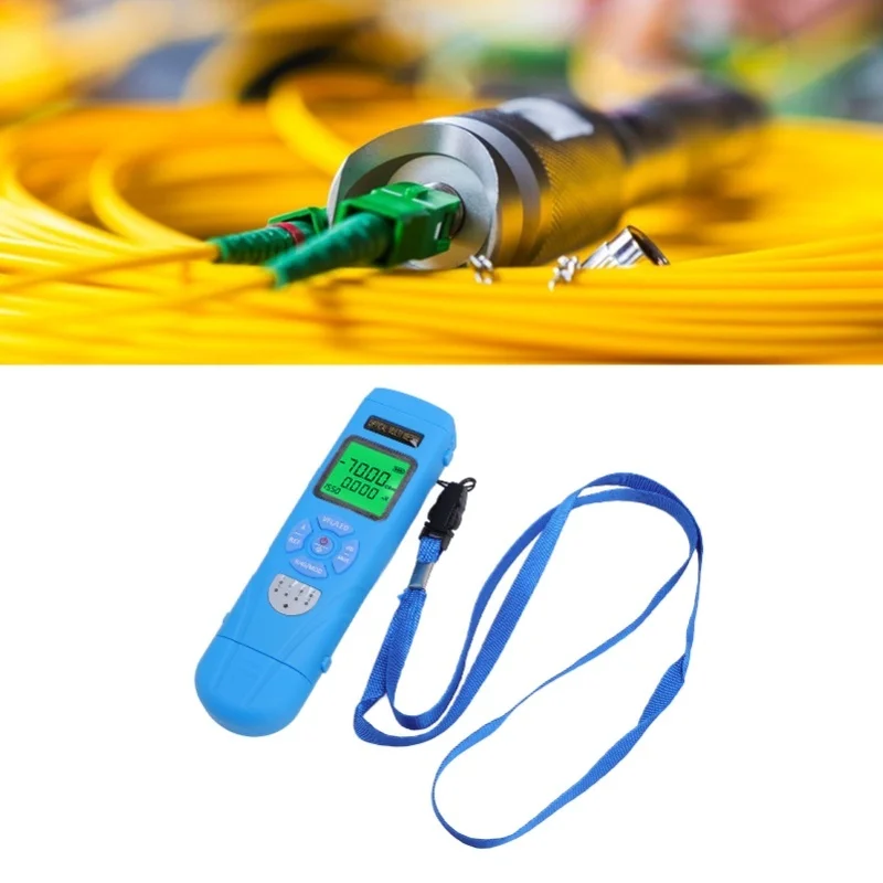 Optical Multimeter Multi Function Power Meter RJ45 Cable Network OPM Visual Fault Locator Finder 15km VFL REF Fiber Tester view 5