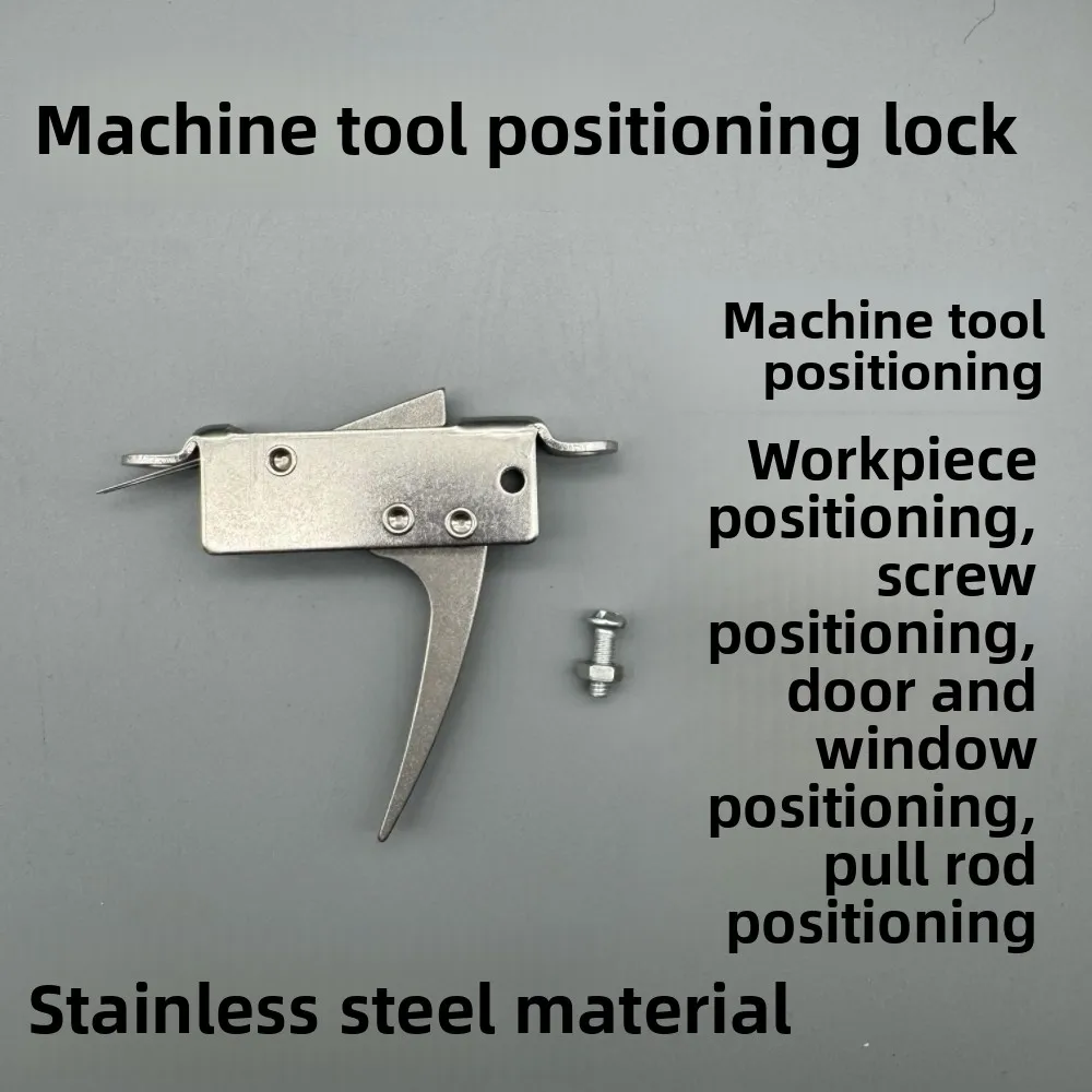 Stainless Steel Machine Tool Positioning Lock Press-type Machinery, Lock-down Positioning Lock Wire Rope Lock Bow and Arrow