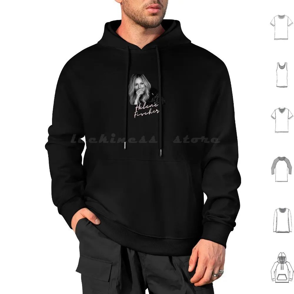 Helene Hoodie cotton Long Sleeve Music Candid Cool Minimalist Handsome Helene Fashions Exhibition Alternative Helene Magazines