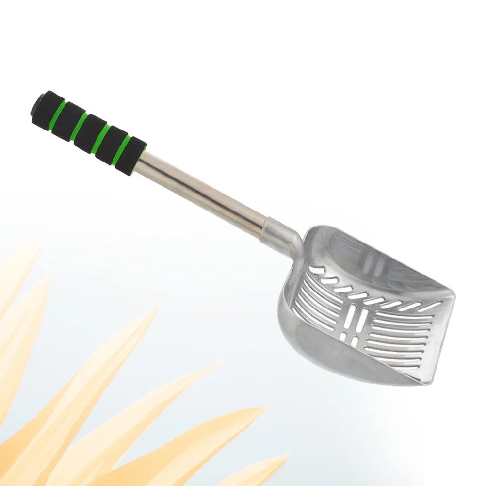 

Stainless Steel Litter Scoop Durable Cat Dog Sand Cleaning Tool Comfort Handle Eco Friendly Scooper Shovel For All Litter